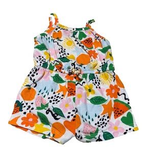 4/$20 Old Navy 3-6 months Baby Romper Summer Spring Outfit Girl Clothing 🛑